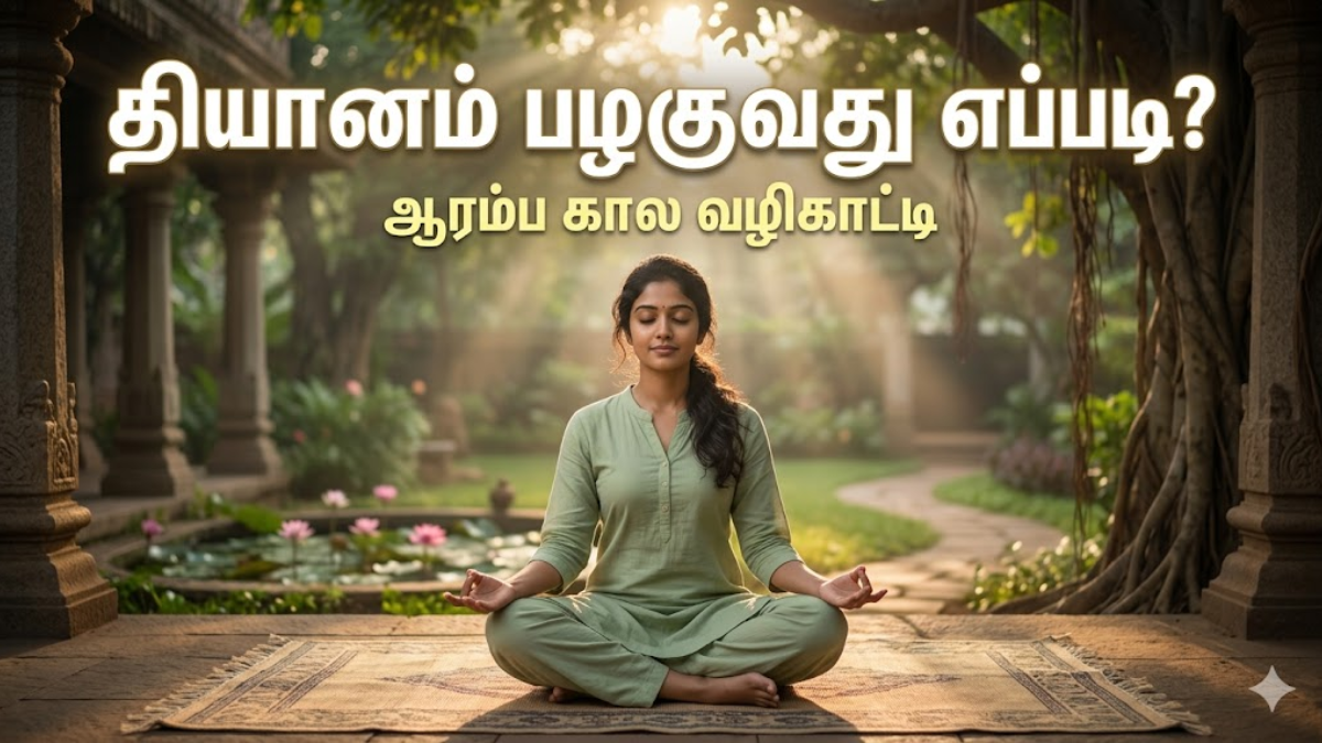 மன அழுத்தம் குறைய வேண்டுமா? தியானத்தை வீட்டிலேயே தொடங்குவது எப்படி? இதோ உங்களுக்கான 10 நிமிடப் பயிற்சி!