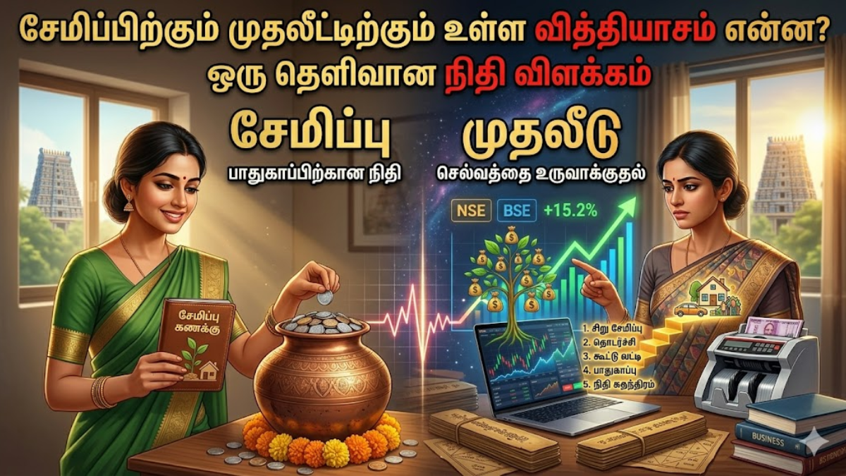 நீங்களும் பணத்தைச் சேமிக்கிறீர்களா? சேமிப்பை விட முதலீடு ஏன் அவசியம்? தெரிந்து கொள்ள வேண்டிய 3 காரணங்கள்!